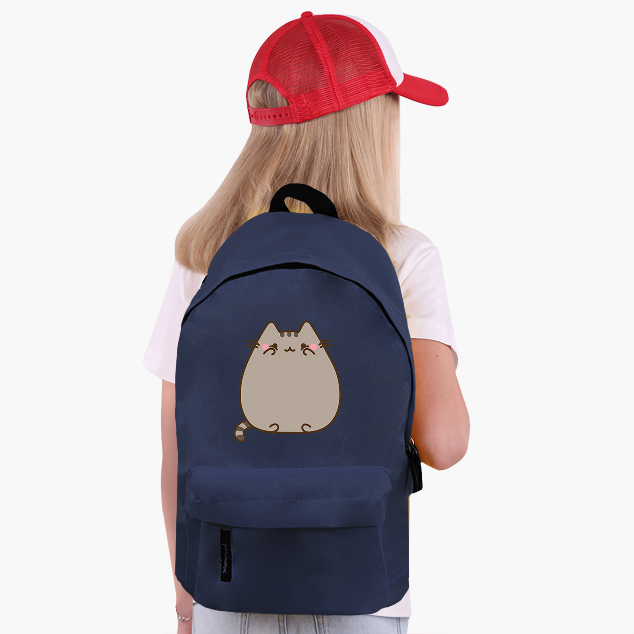 

Рюкзак детский Кот Пушин (Pusheen Cat) (9263-2853-8) 17 л Темно-синий
