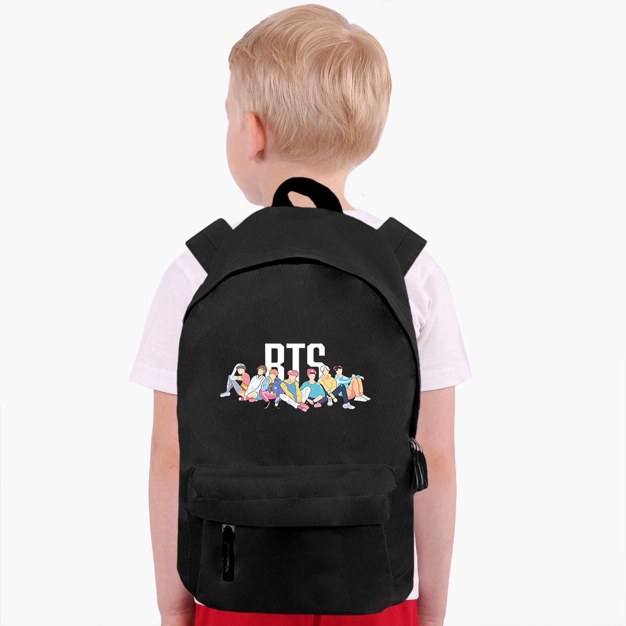 

Рюкзак детский БТС (BTS) (9263-1061-4) 17 л Черный