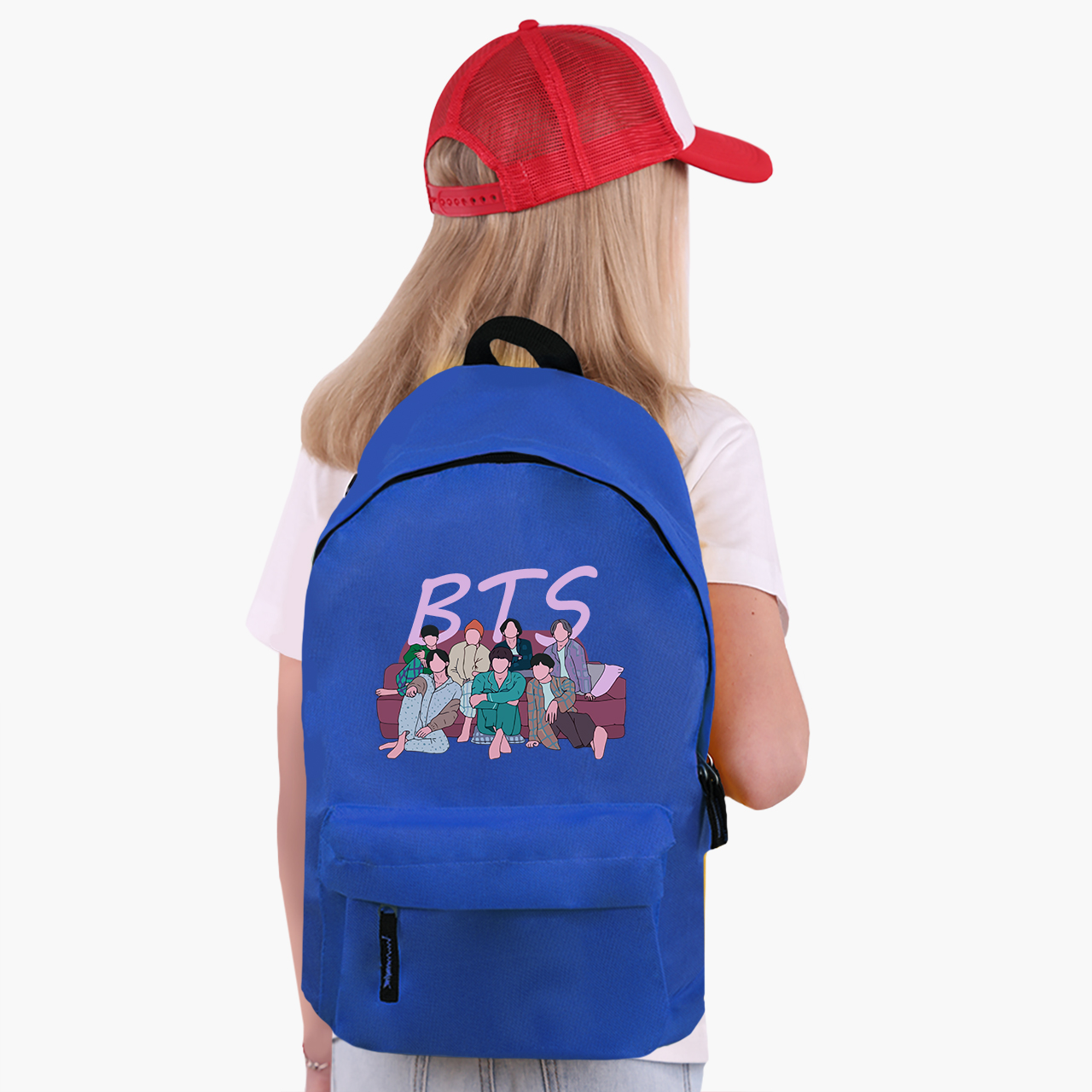 

Рюкзак детский БТС (BTS) (9263-3256-9) 17 л Синий