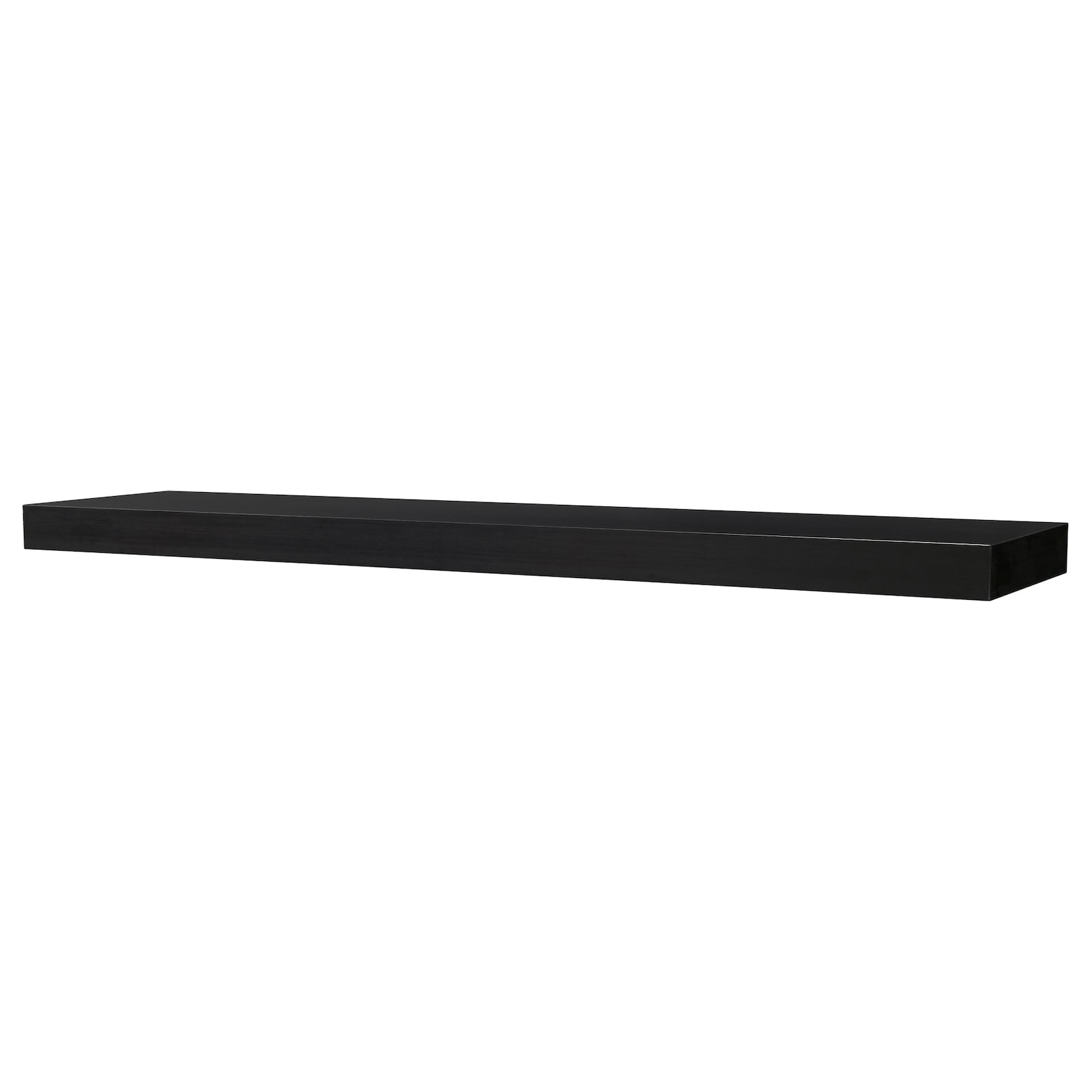 

Полка IKEA LACK навесная 190x26 см черно-коричневый 401.037.51