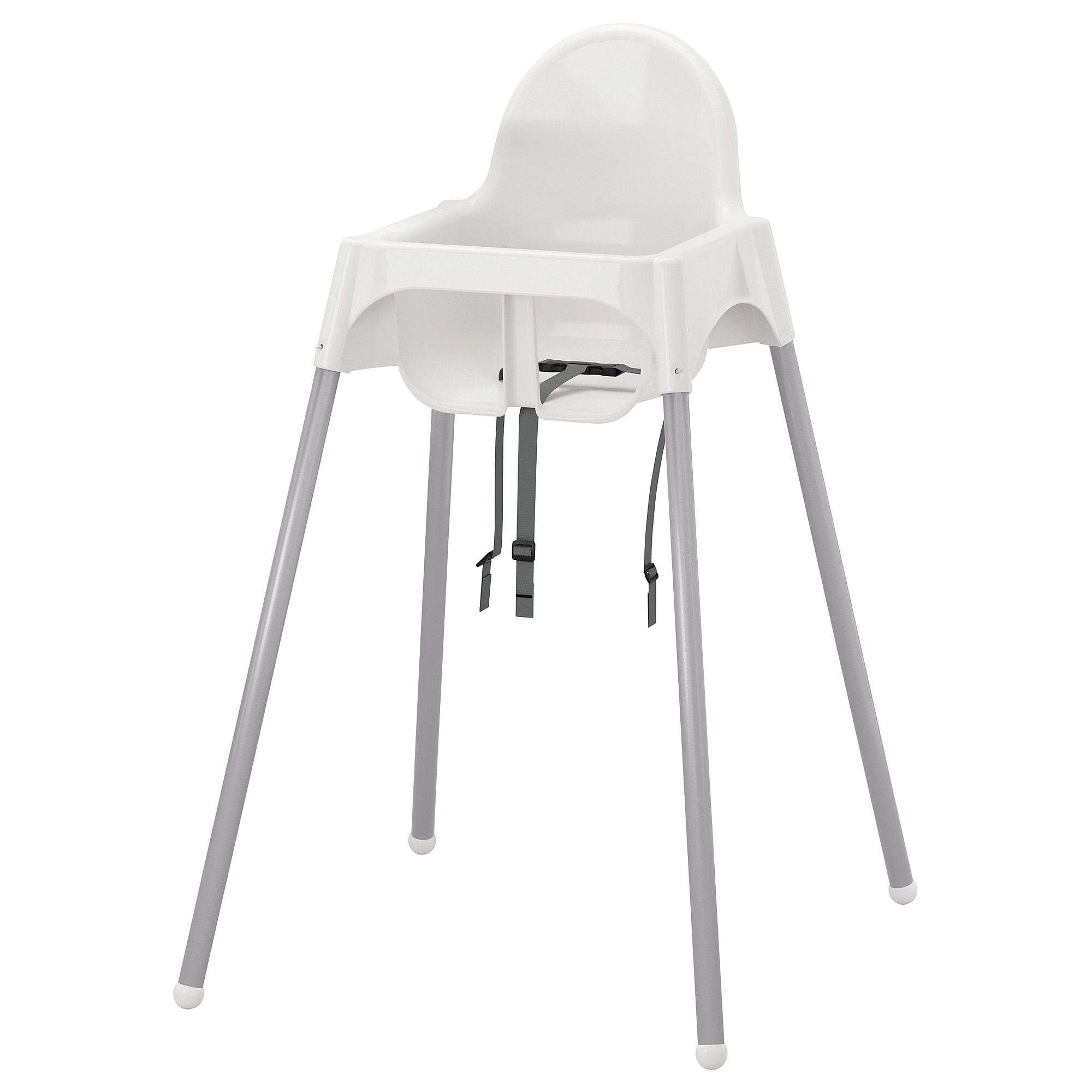 

Стульчик для кормления с ремнями безопасности IKEA ANTILOP белый 890.417.09