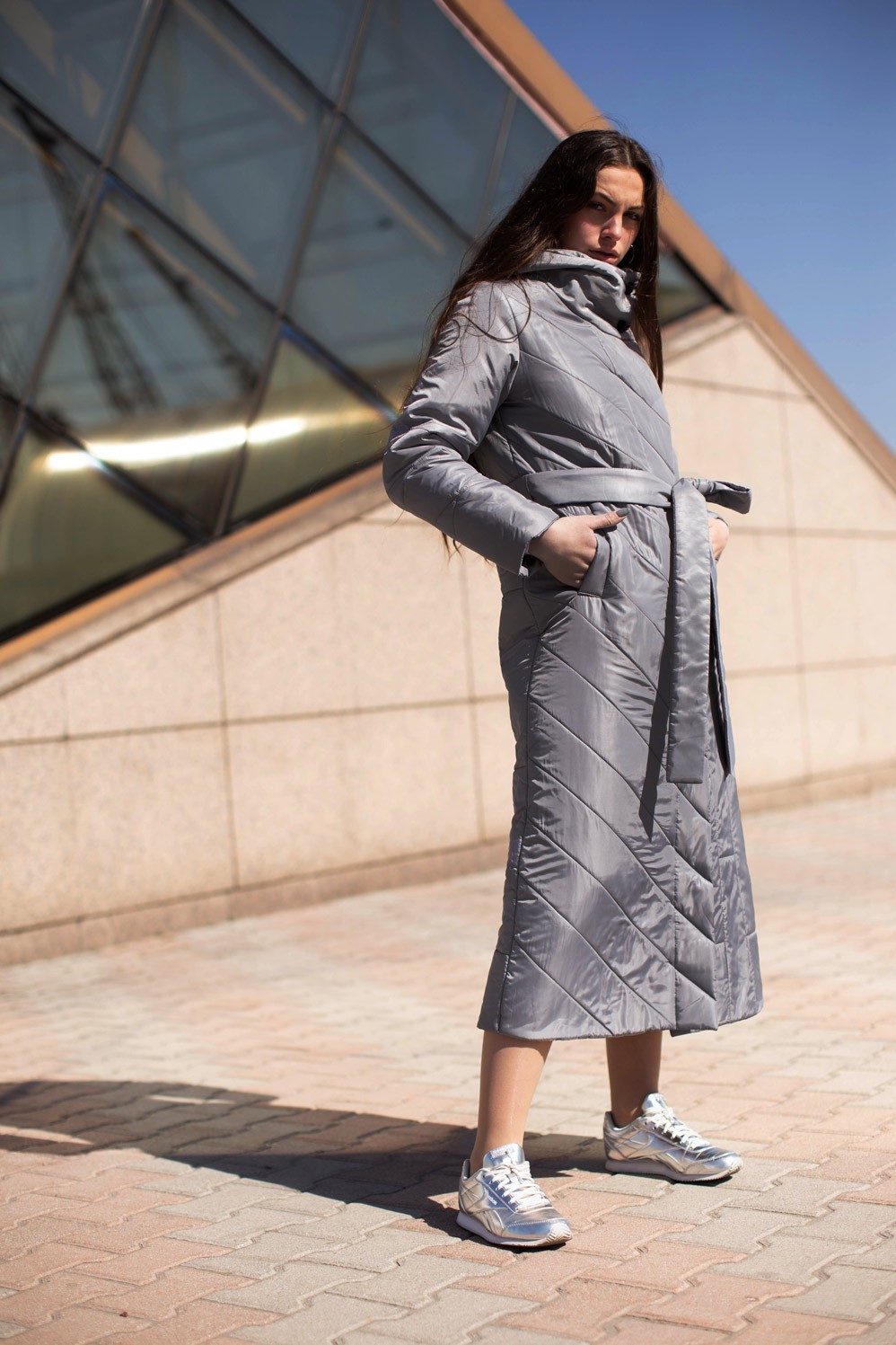 

Пуховик NAVYSAND 40471 M Серый