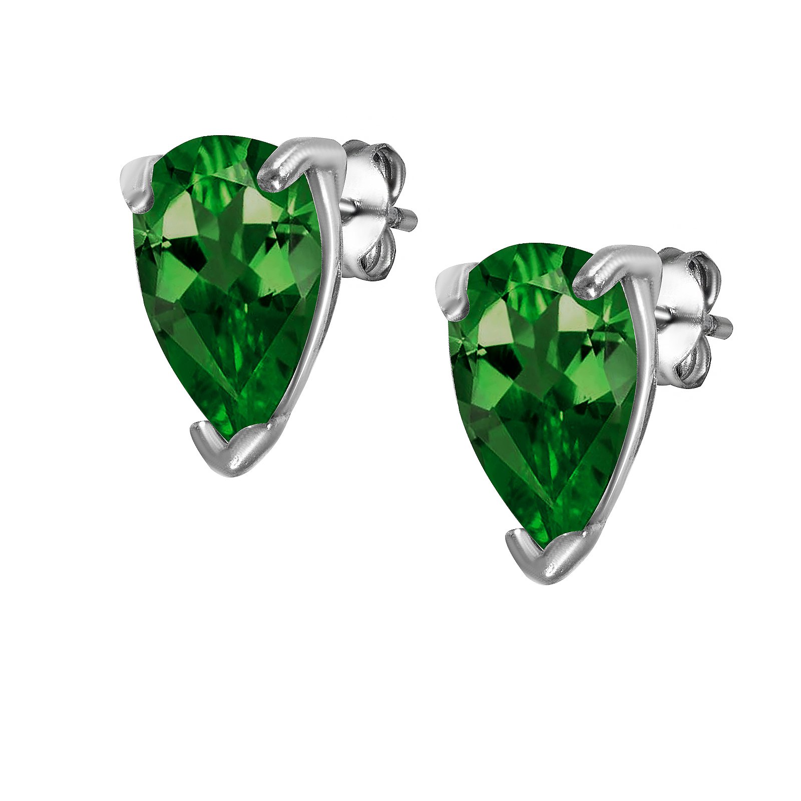 

Серьги из серебра с куб. циркониями 292463