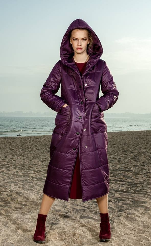 

Пуховик NAVYSAND 40456 XXL фиолетовый