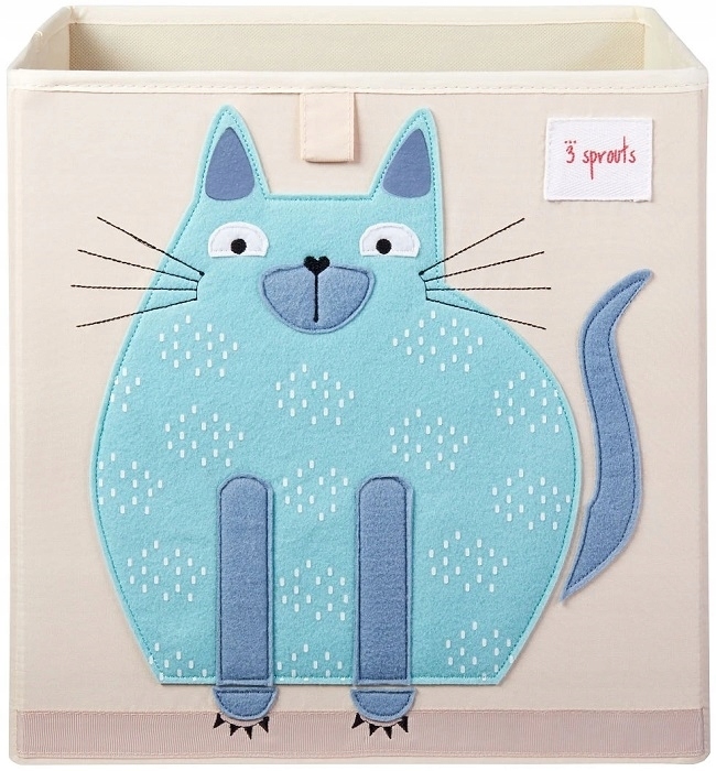 

Корзина для игрушек 3 Sprouts Кот (IBXCAT)