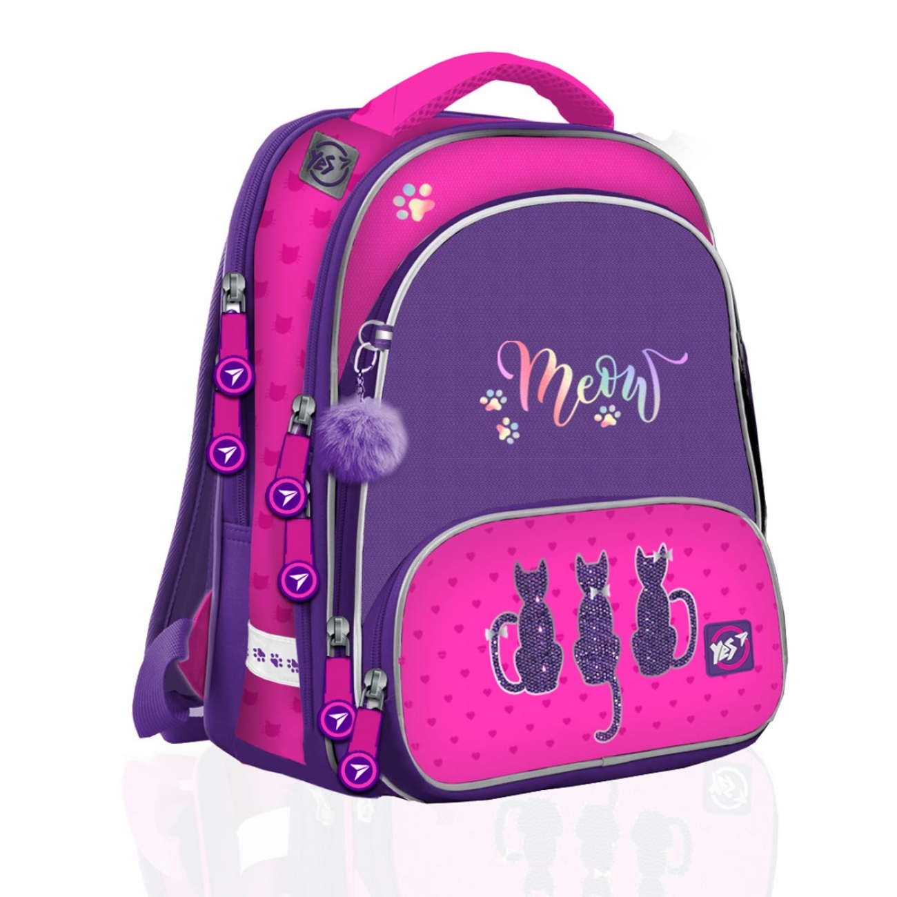 

Рюкзак шкільний YES S-30 JUNO ULTRA Stylish kitties (555478)