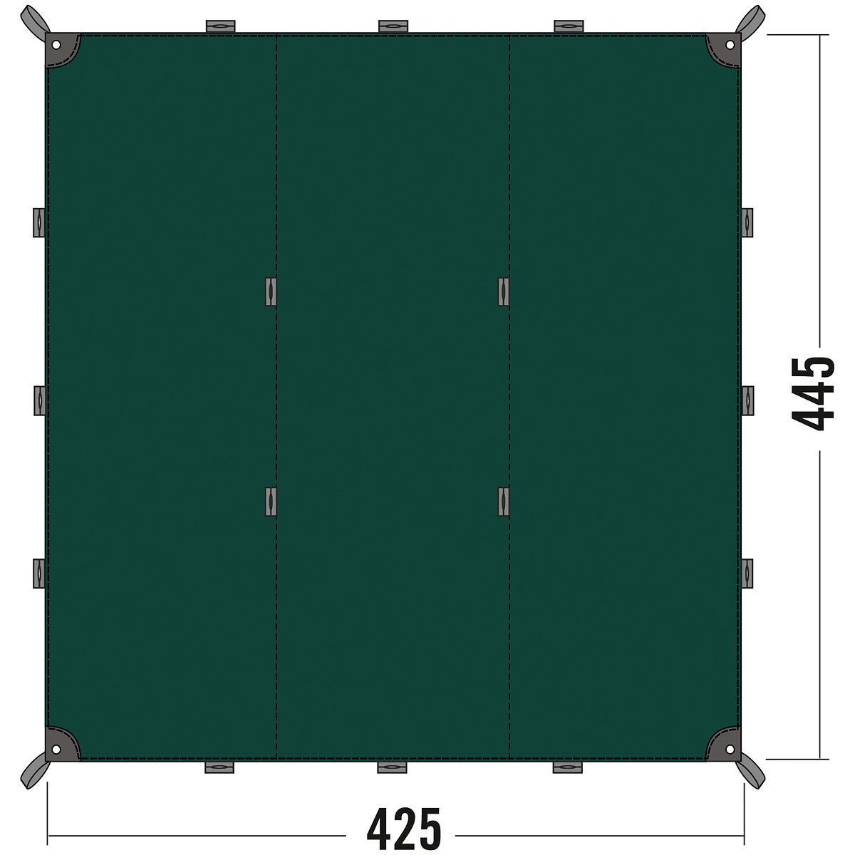 

Тент Tatonka Tarp 1 Simple 4.25*4.45 м (Assorted) (TAT 2478.001)
