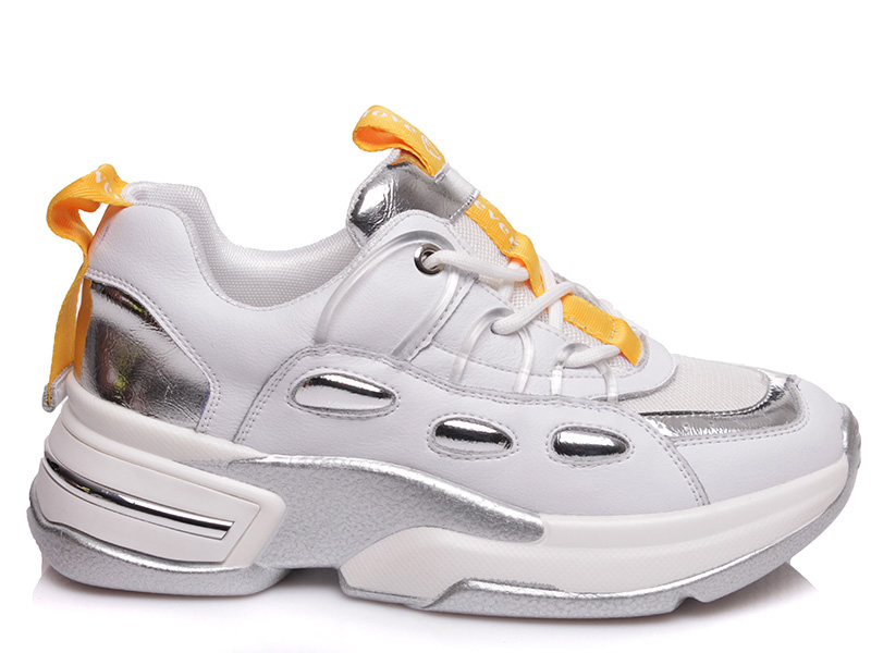 

Кроссовки женские деми Allshoes 00-00005583 Белый р.38 (25,0 см.)