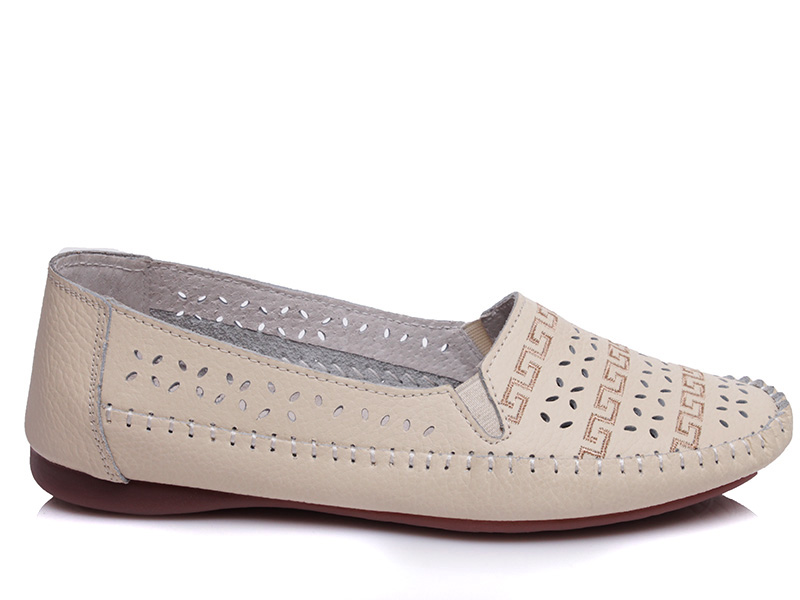 

Балетки женские деми Allshoes 00-00005506 Бежевый р.37 (24,0 см.)