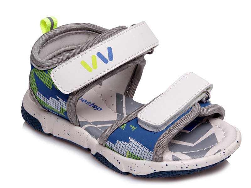 

Сандалии детские лето для мальчика Weestep 00-00006240 Белый р.21 (13,5 см.)