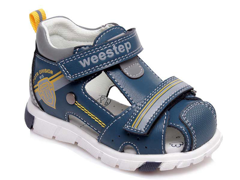 

Сандалии детские лето для мальчика Weestep 00-00006254 Синий р.25 (15,5 см.)