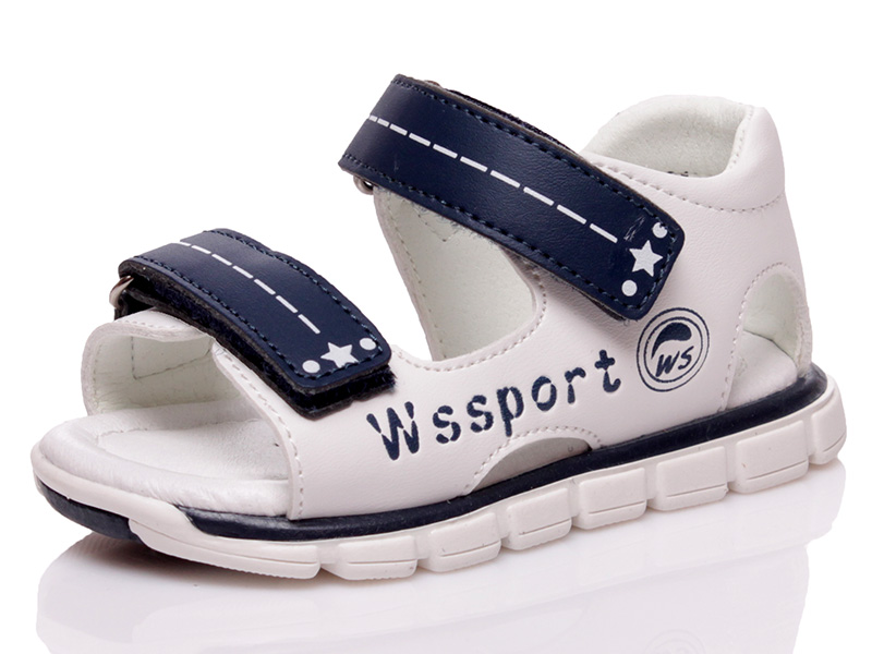 

Босоножки детские лето для мальчика Weestep 00-00003603 Белый р.24 (16 см.)