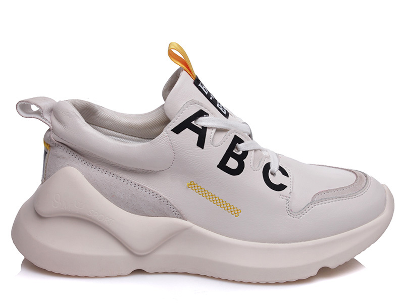 

Кроссовки женские деми Allshoes 00-00005532 Бежевый р.39 (25,5 см.)