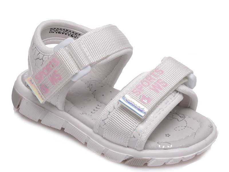 

Босоножки детские лето для девочки Weestep 00-00006237 Белый р.23 (15 см.)