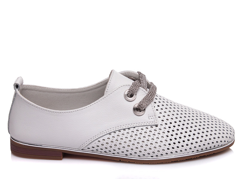 

Туфли женские деми Allshoes 00-00005588 Белый р.38 (25,0 см.)