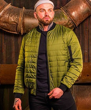 

Бомбер Top Clothes  Зеленый К-2-3, Бомбер Top Clothes M Зеленый К-2-3