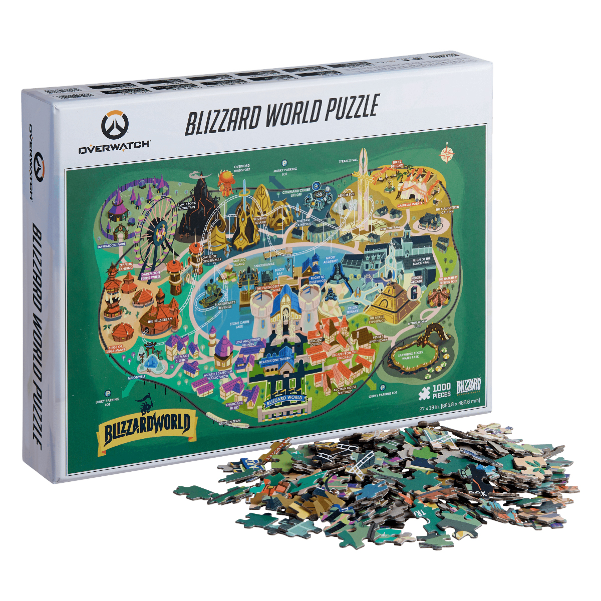 

Пазл OVERWATCH Blizzard World (Овервотч) 1000 элементов 30,5 х 23 см (B62938)