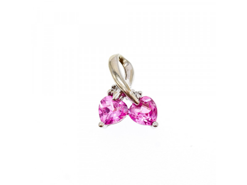 

Золотой кулон с топазами и бриллиантами Нежность Натуральный Sky Jewelry 002714