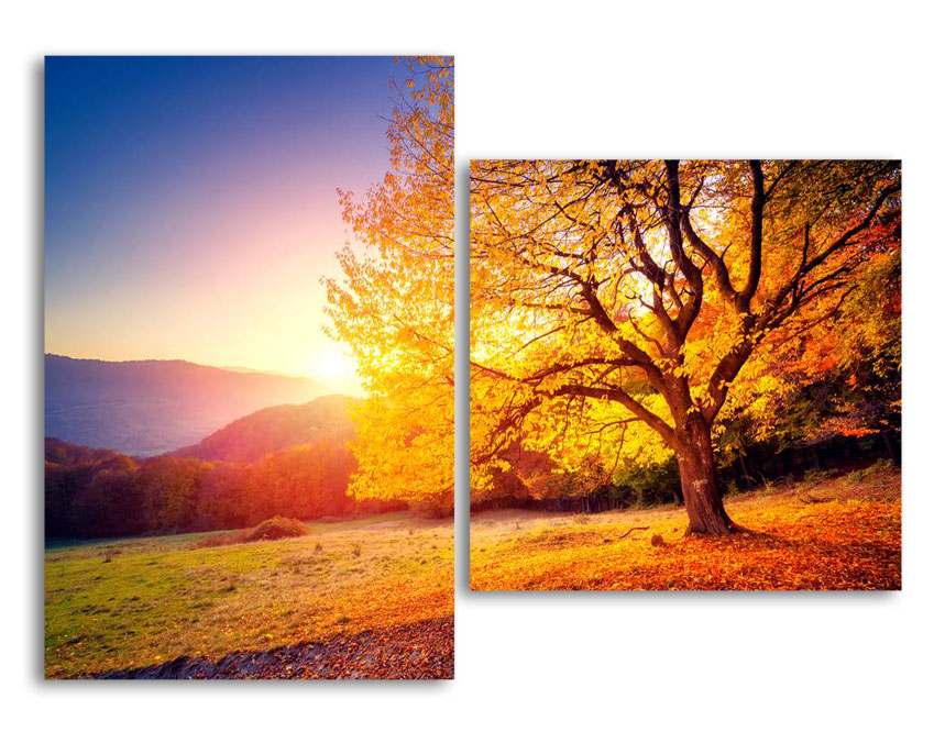 

Модульная картина LaPrint Закат в долине 130х94 см