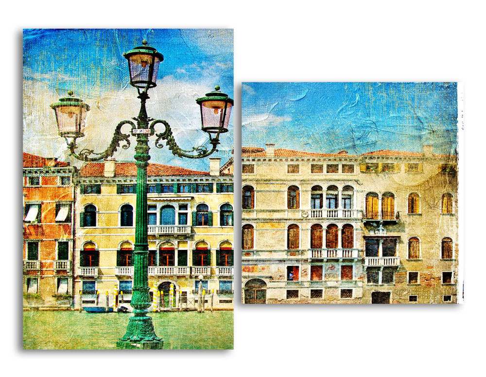 

Модульная картина LaPrint Винтажный фонарь 130х94 см