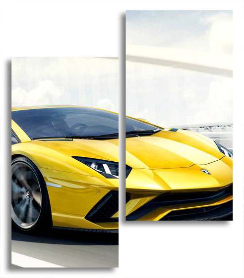 

Модульная картина LaPrint Lamborgini 130х150 см