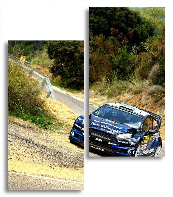 

Модульная картина LaPrint Ралли 130х150 см