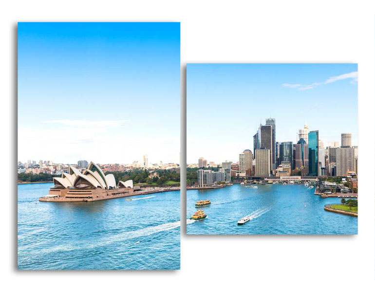 

Модульная картина LaPrint Австралия Сидней 100х73 см
