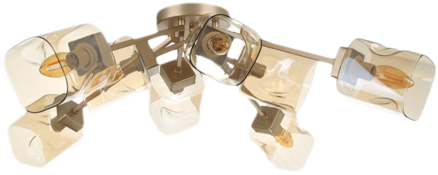 

Люстра Brille LK-669S/8 E14 FG (23-804)