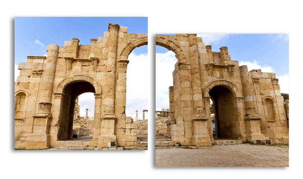 

Модульная картина LaPrint Руины 130х70 см