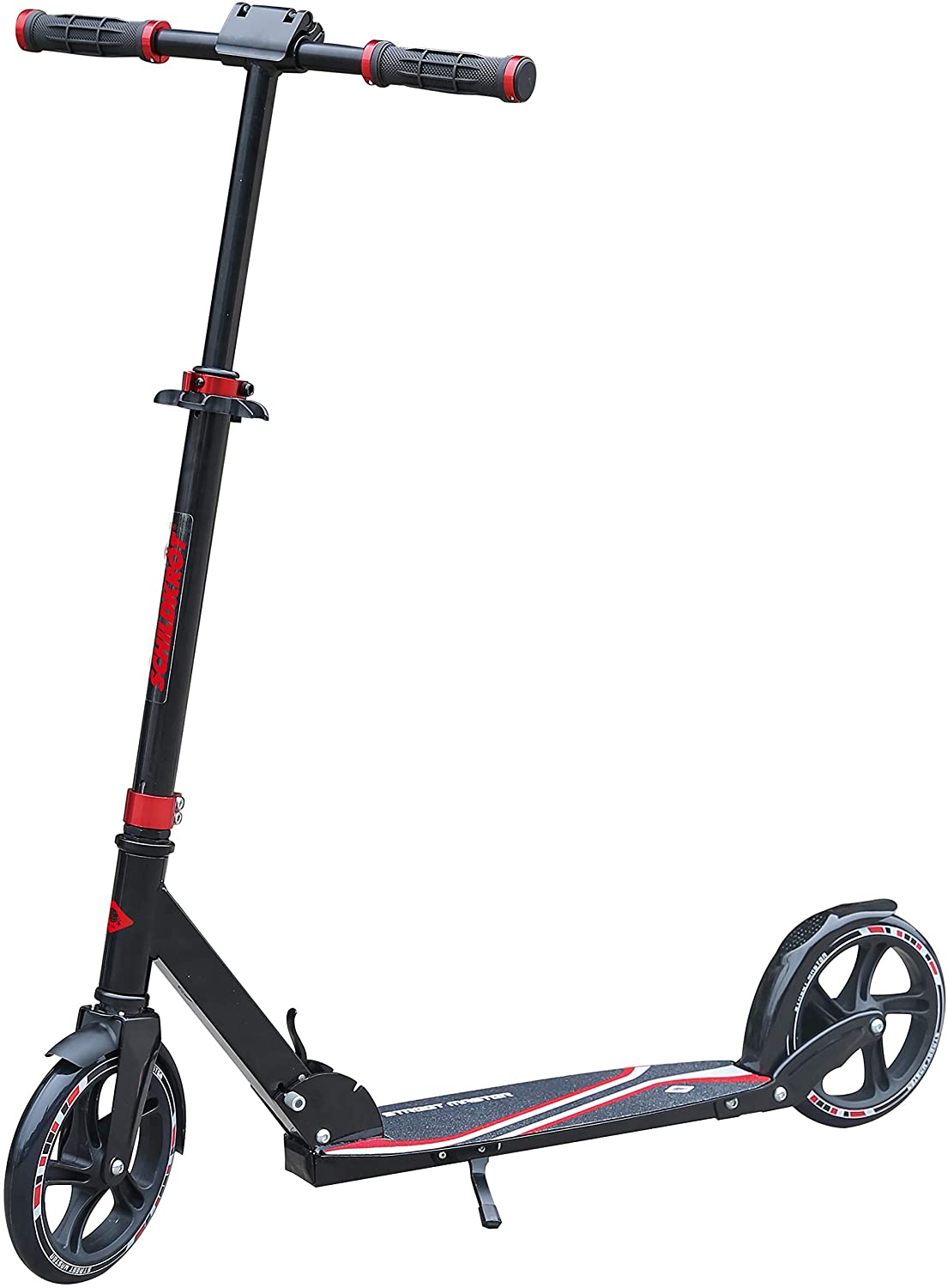 

Городской самокат Schildkröt City Scooter Street Master 200 мм Black/Red (4000885100020)