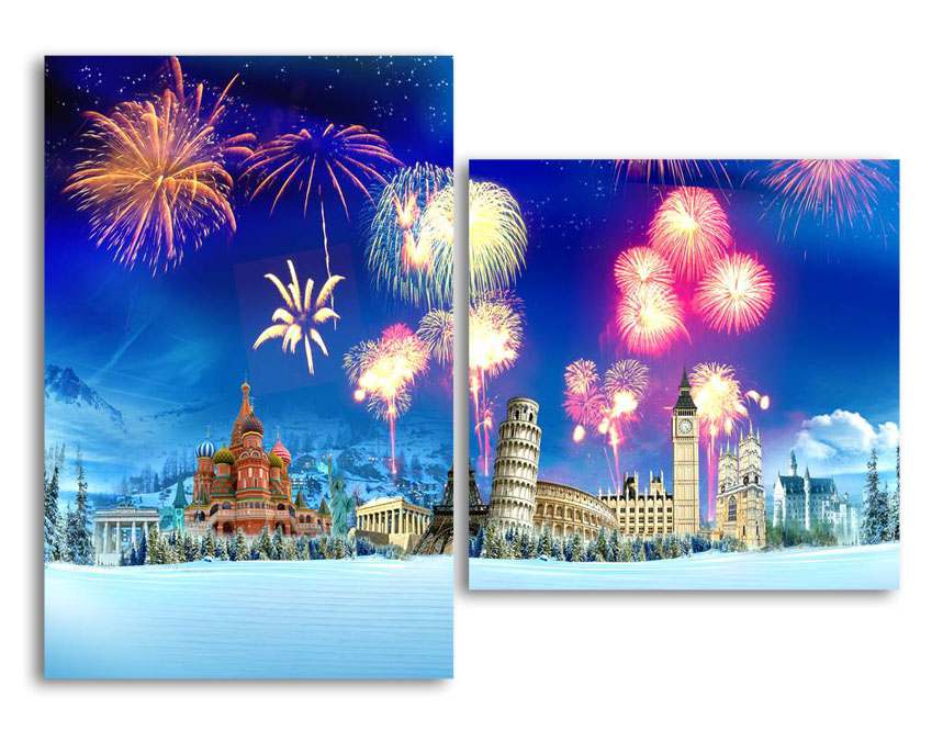

Модульная картина LaPrint Европа 130х94 см