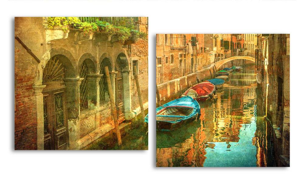 

Модульная картина LaPrint Улочка 130х70 см