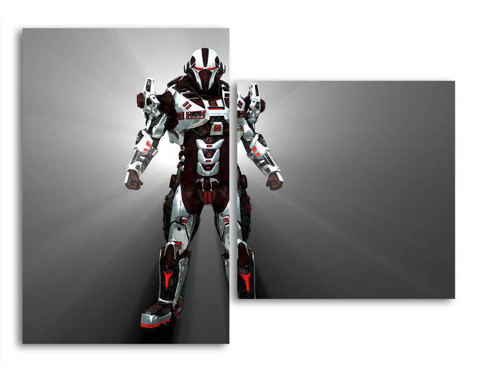 

Модульная картина LaPrint Робот 130х94 см