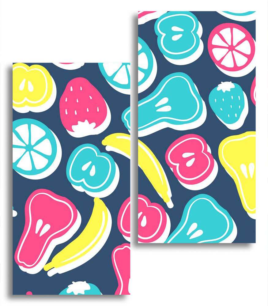 

Модульная картина LaPrint Экзотические фрукты 130х150 см