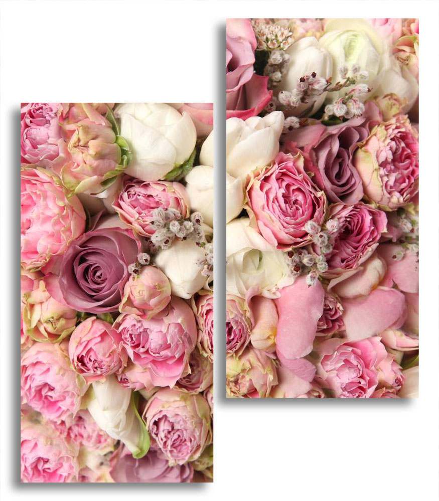 

Модульная картина LaPrint Розы 130х150 см