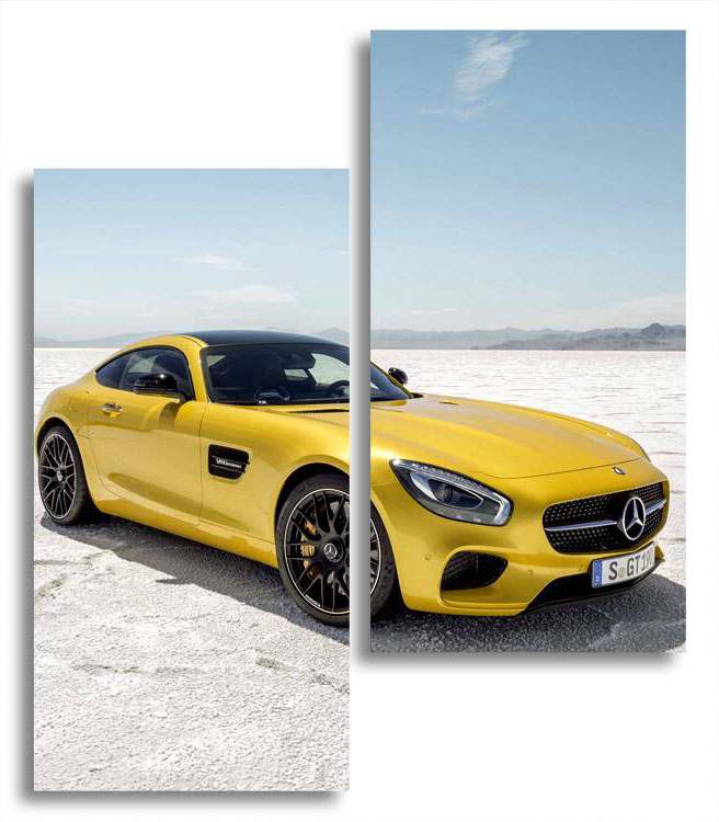 

Модульная картина LaPrint Mercedes 130х150 см