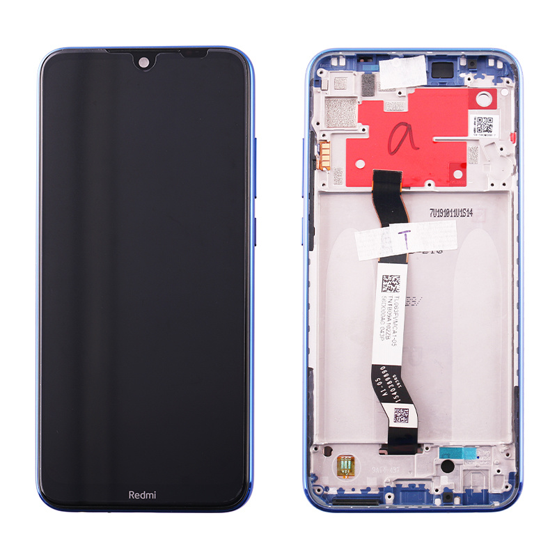 

Дисплей для Xiaomi Redmi Note 8t с сенсором и рамкой Синий Оригинал