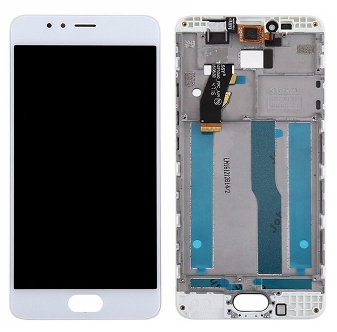 

Дисплей для Meizu M5S, M5S mini, M612M, M612Q, M612H с сенсором и рамкой белый оригинал