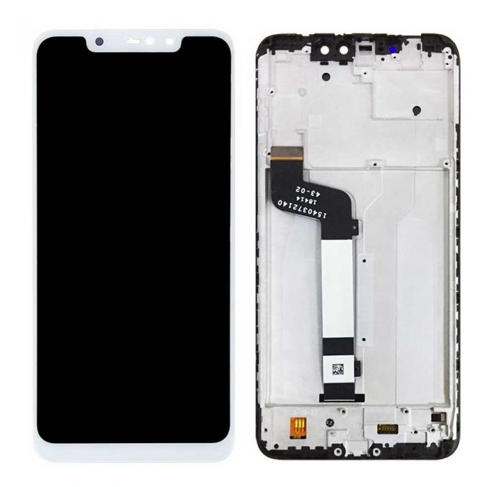 

Дисплей для Xiaomi Redmi Note 6, Redmi Note 6 Pro с сенсором и рамкой белый