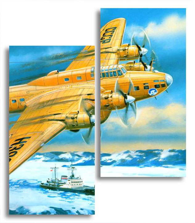 

Модульная картина LaPrint Бомбардировщик 130х150 см