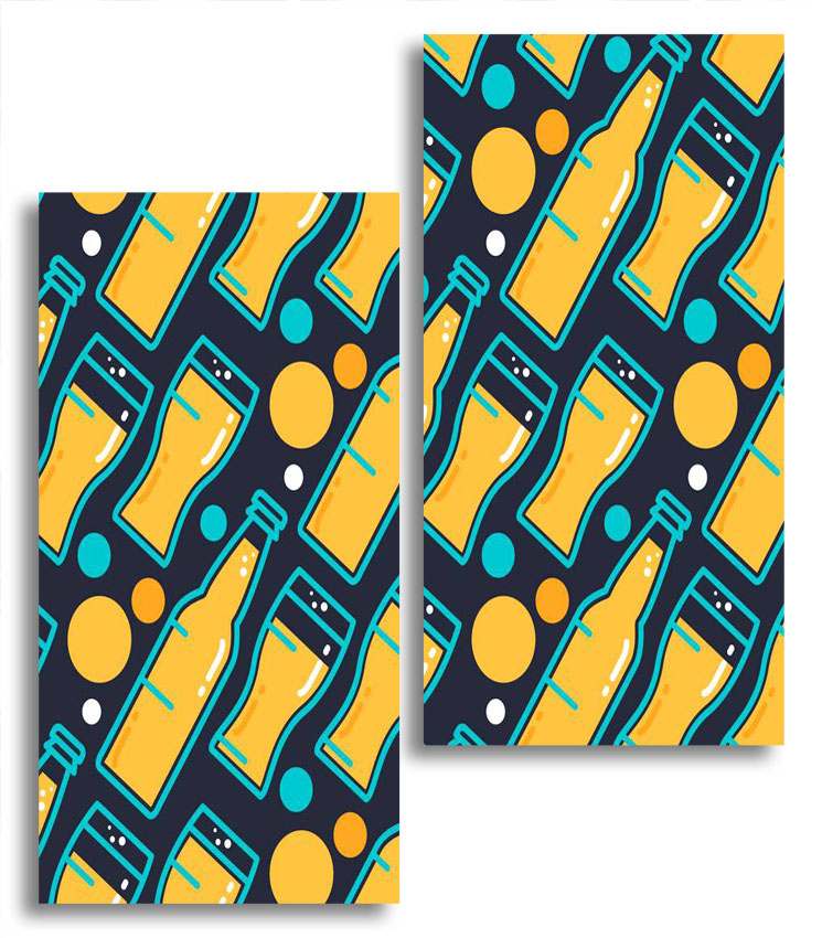 

Модульная картина LaPrint Напитки 130х150 см