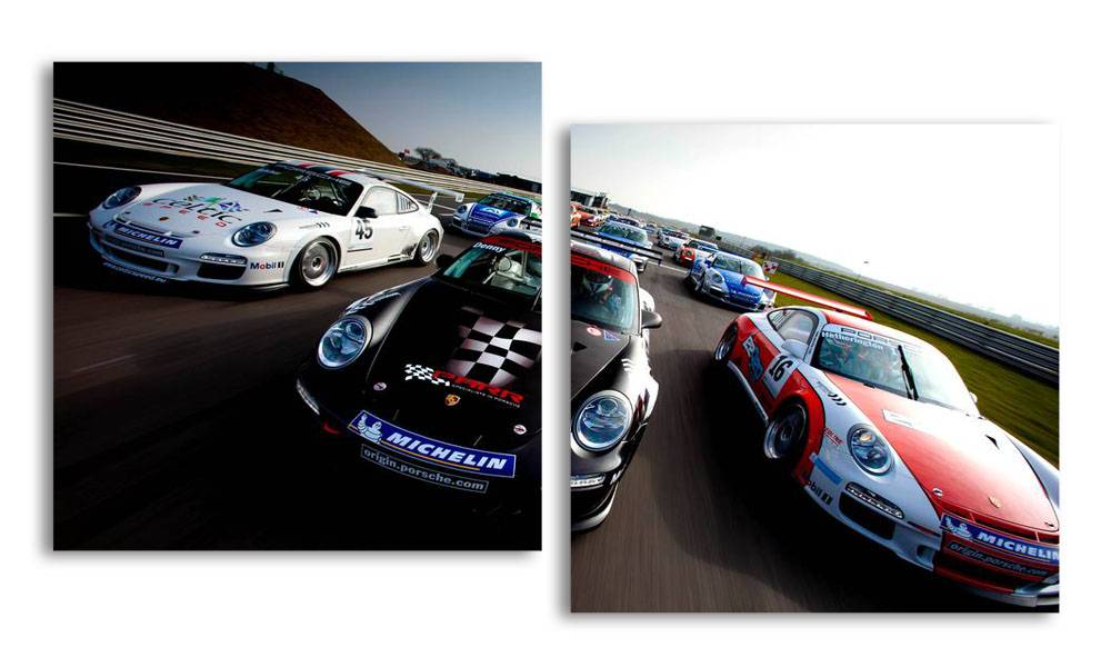 

Модульная картина LaPrint Porsche 100х54 см