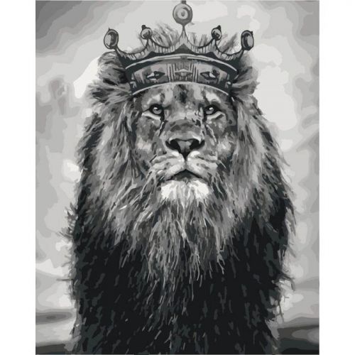 

Картина по номерам Идейка Король Лев КНО4079