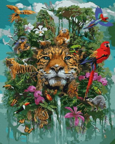

Картина по номерам Rainbow Art Великолепие природы GX39685