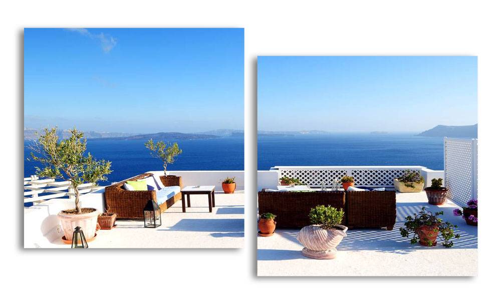 

Модульная картина LaPrint Терраса 100х54 см