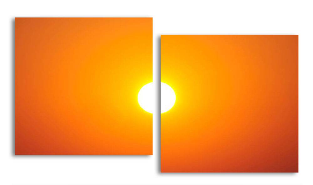 

Модульная картина LaPrint Солнце 100х54 см