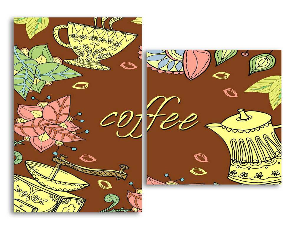 

Модульная картина LaPrint Кофе 100х73 см