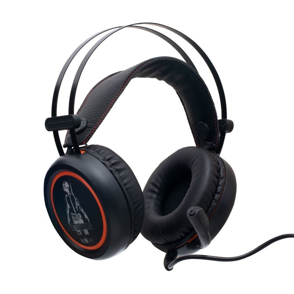 

Наушники PC V6 3.5 + USB Colorfull Light (Черные)