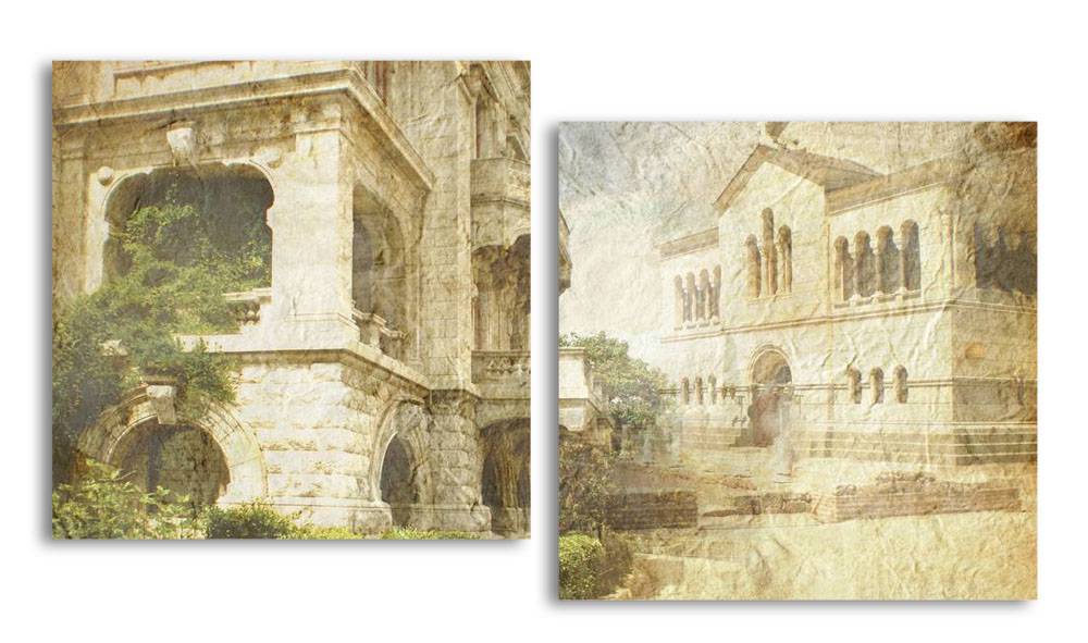 

Модульная картина LaPrint Винтаж 100х54 см