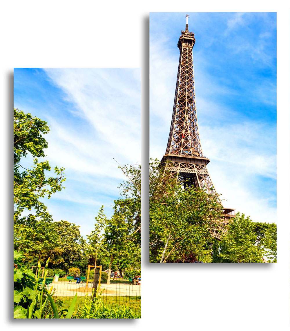 

Модульная картина LaPrint Париж 100х116 см